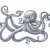 octopus-woodcut