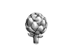 artichoke-woodcut