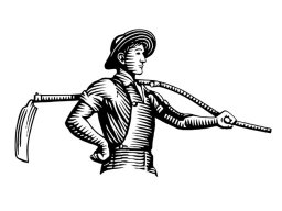 farmer-woodcut